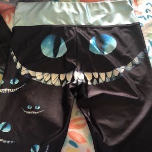 Lotus Leggings Cheshire Cat Leggings SZ Small.